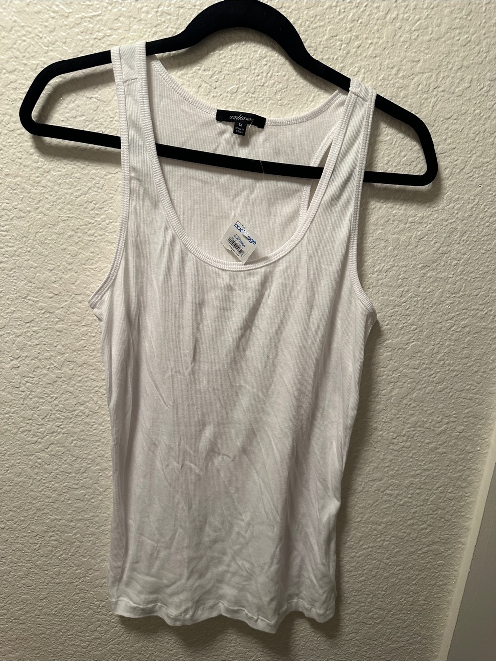 Ambience white tank top